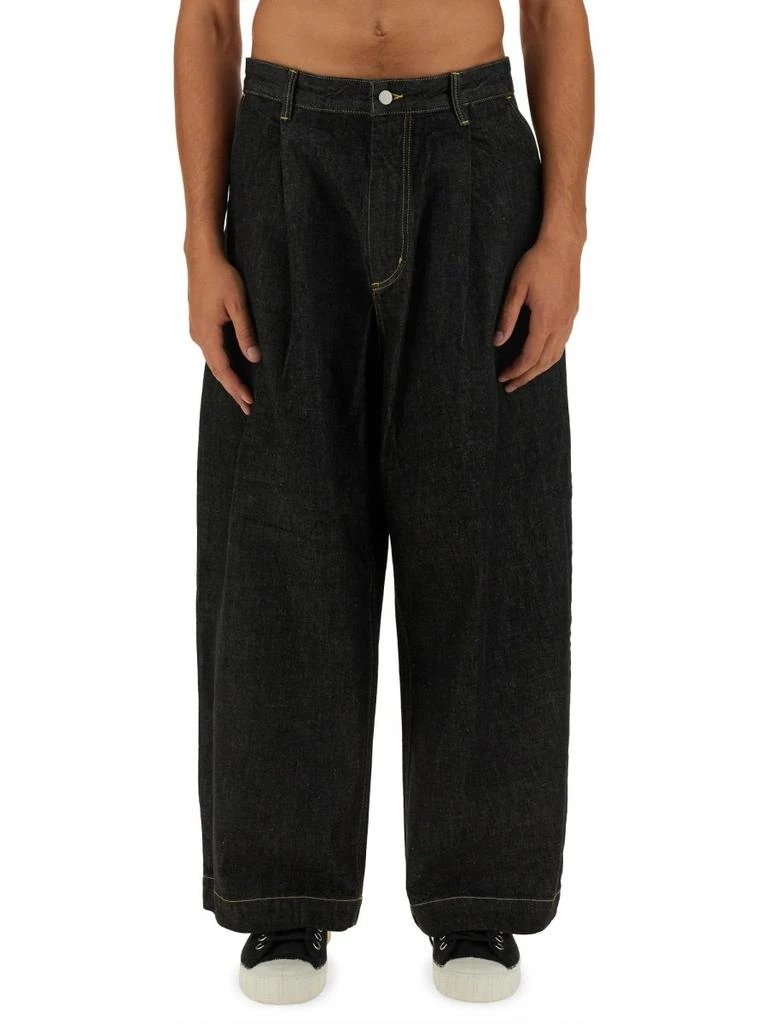 Studio Nicholson Studio Nicholson Puch Wide-Leg Jeans 1