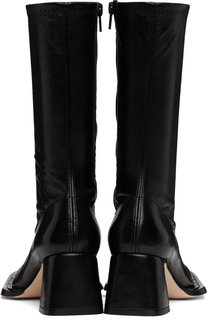 MIISTA Black Chastity Stretch Boots 2