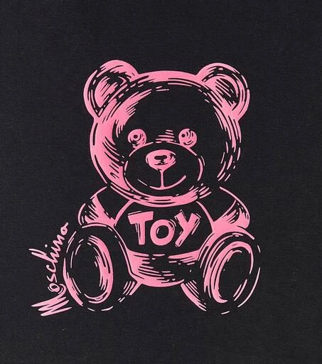 Moschino Teddy Bear cotton-blend jersey dress 2