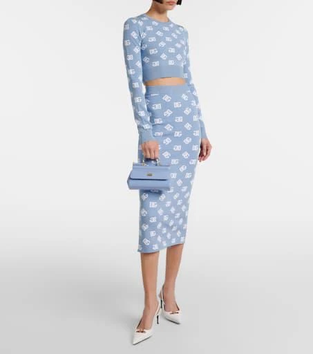 Dolce
Gabbana Logo cropped sweater 2