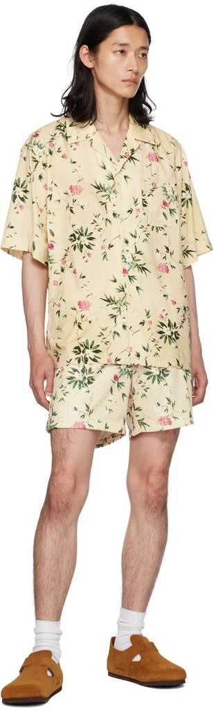 John Elliott Yellow Floral Shirt 4