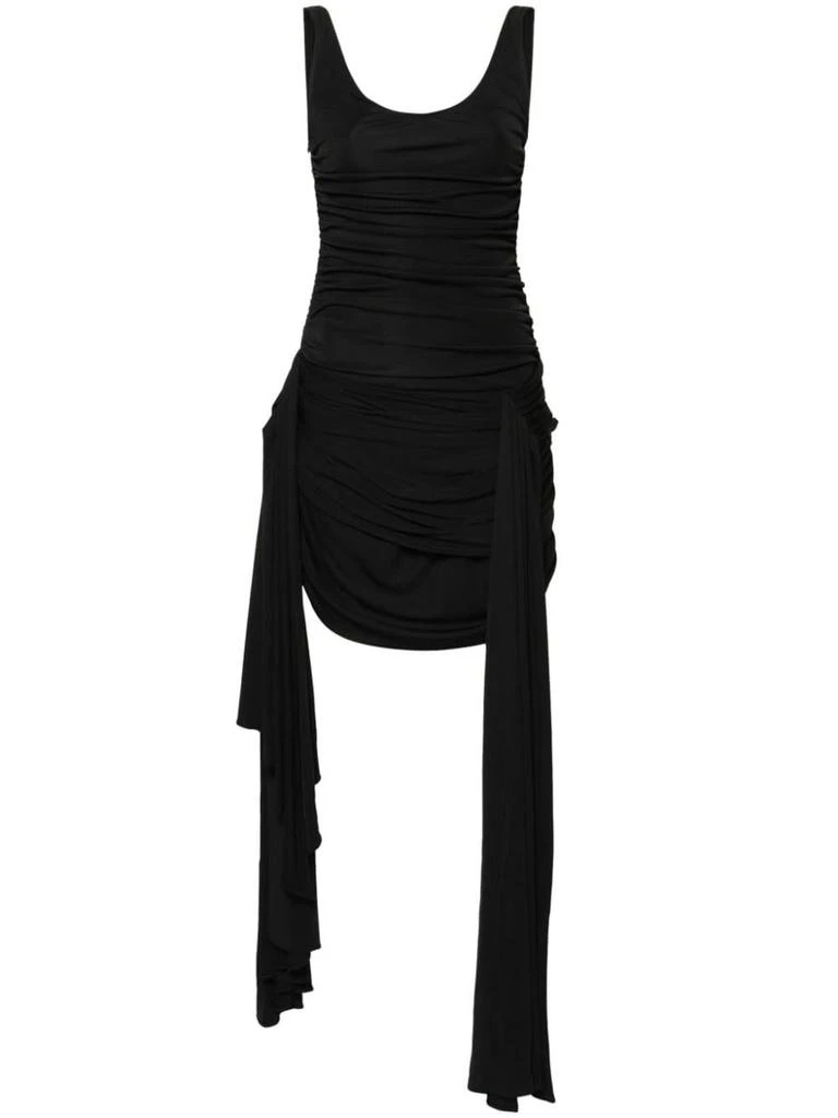 Mugler Mugler Draped Mini Dress 1