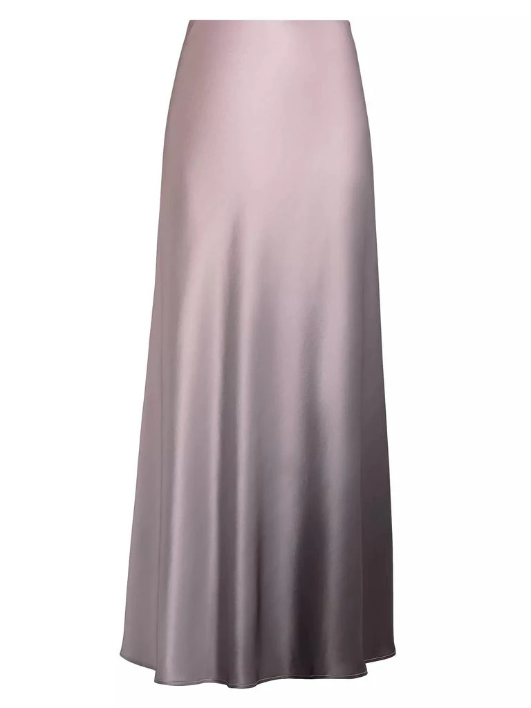 CAMI NYC Prue Ombré Satin Maxi Skirt 1