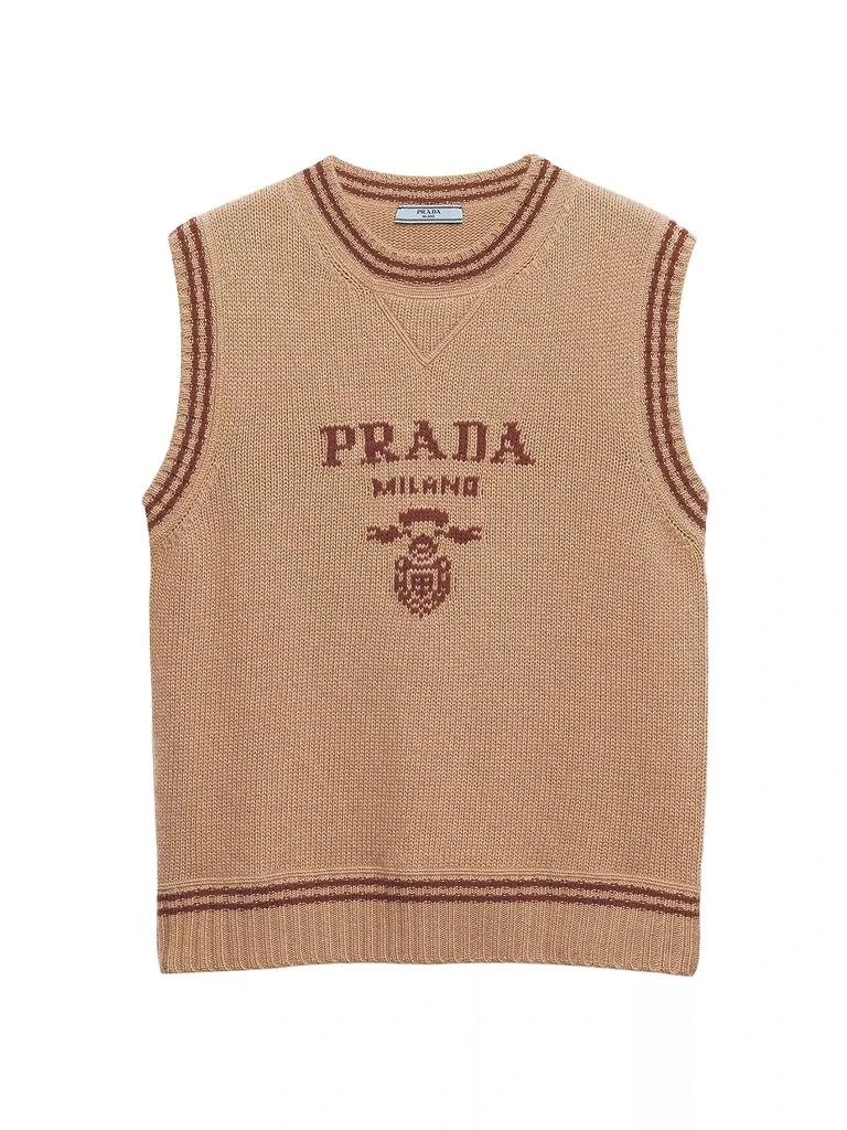 Prada Wool and Cashmere Sweater Vest 1