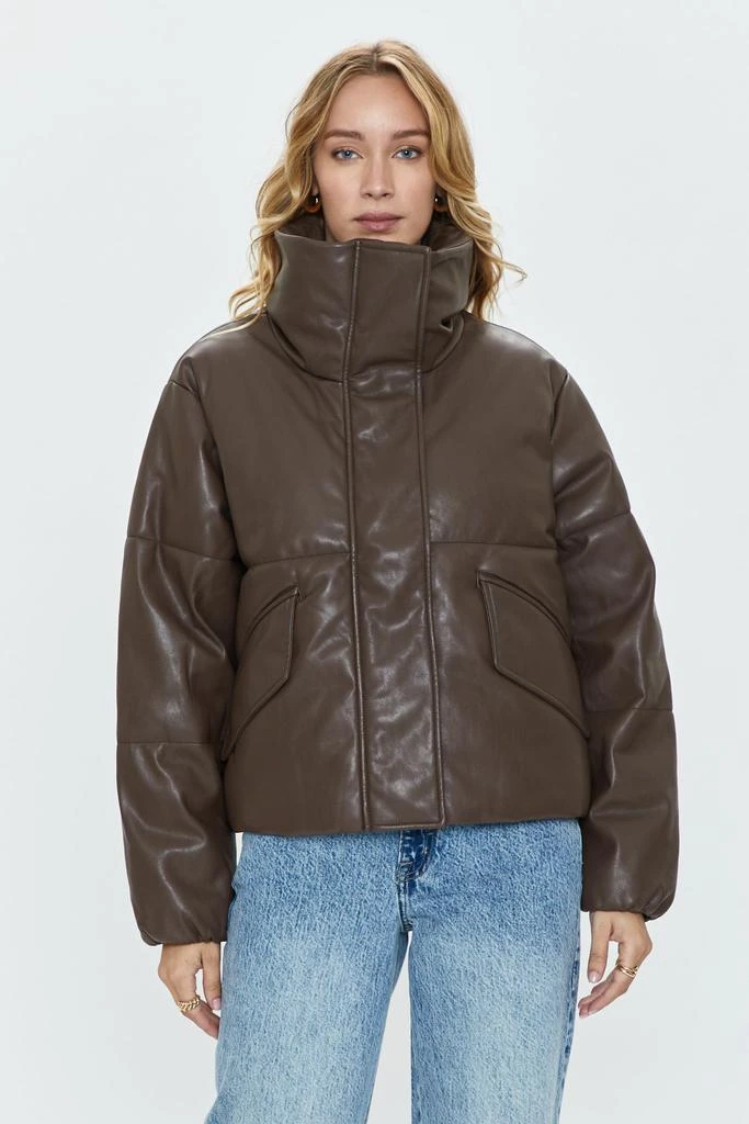Pistola Denim Donovan Puffer Jacket - Espresso 2