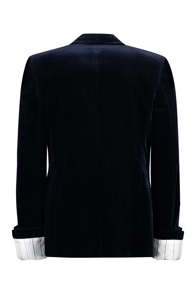 Gucci SINGLE-BREASTED VELVET JACKET 2