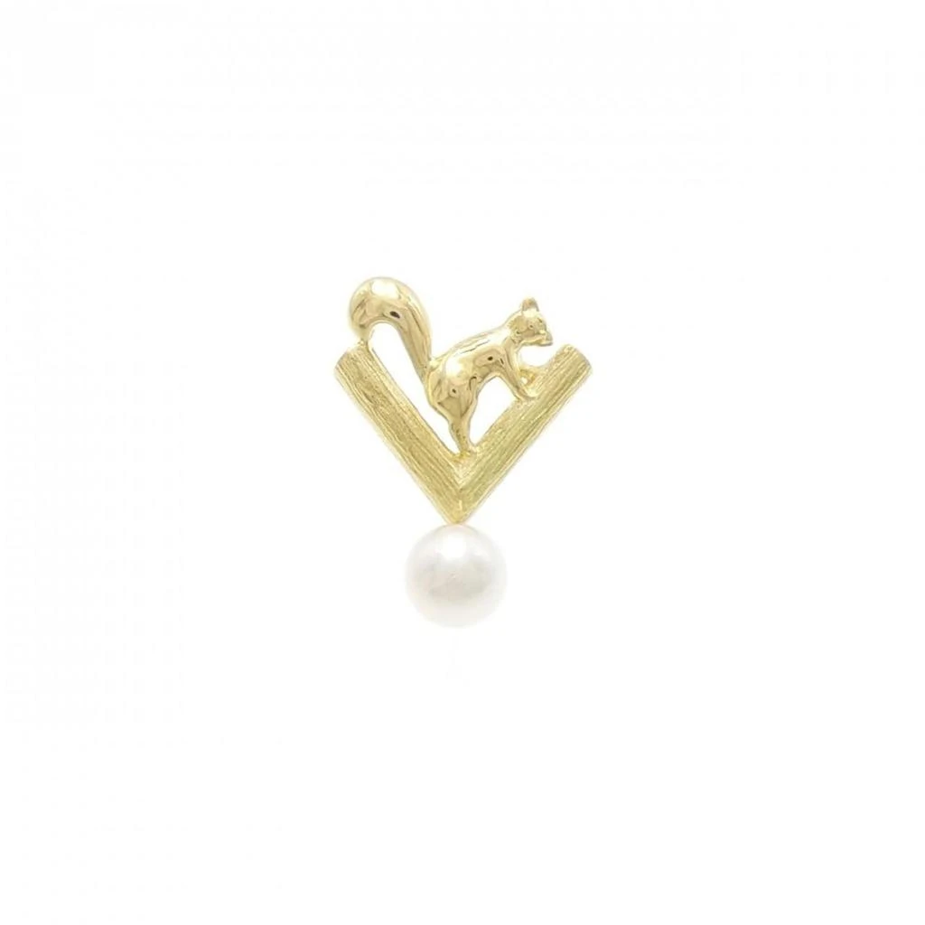 Mikimoto yellow gold (18K) Brooch (Pre-Owned)