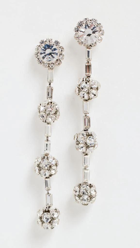 Kenneth Jay Lane Fire Ball Earrings 1