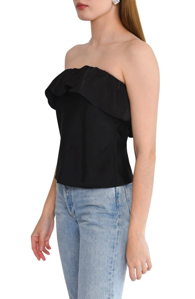 Wayf All Yours Ruffle Strapless Top 3