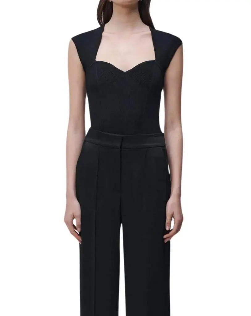 SIMKHAI Simkhai - Barbara Sweetheart Bodysuit