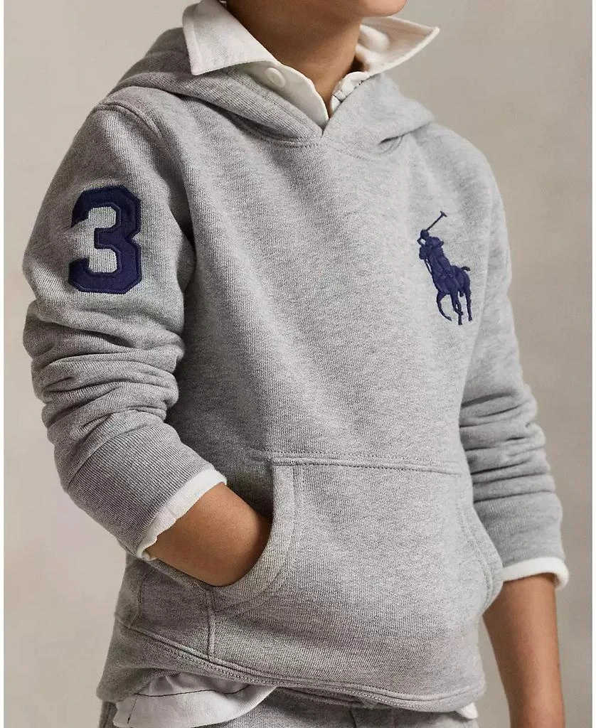 Ralph Lauren Toddler and Little Boys Big Pony Fleece Hoodie 3