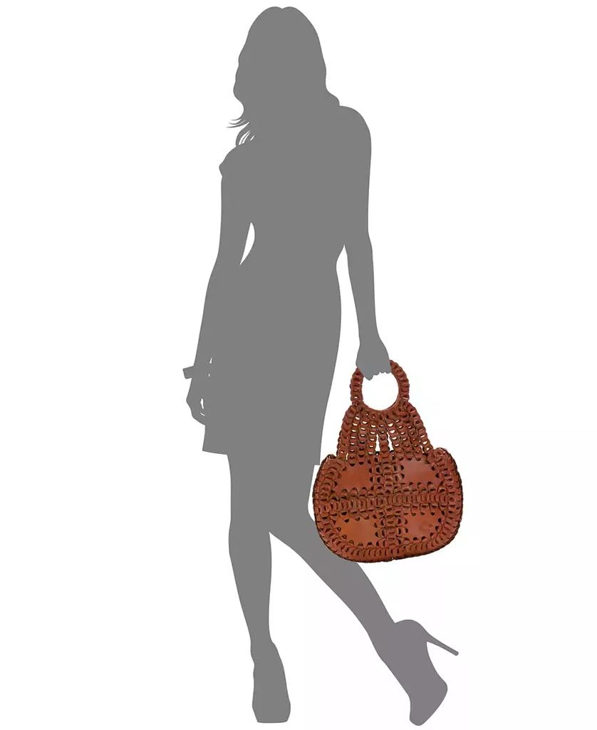Patricia Nash Pisticci Chainlink Leather Shoulder Bag 2