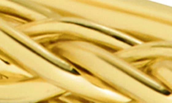 Sterling Forever Marilyn Braided Hoop Earrings 5