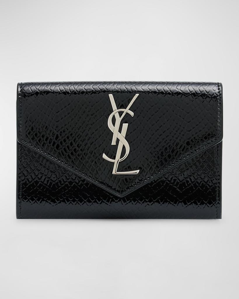 Yves Saint Laurent YSL Monogram Small Wallet on Chain in