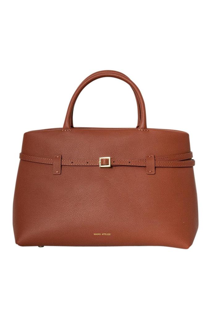 Manu Atelier Manu Atelier Le Cambon Buckle Detailed Tote Bag