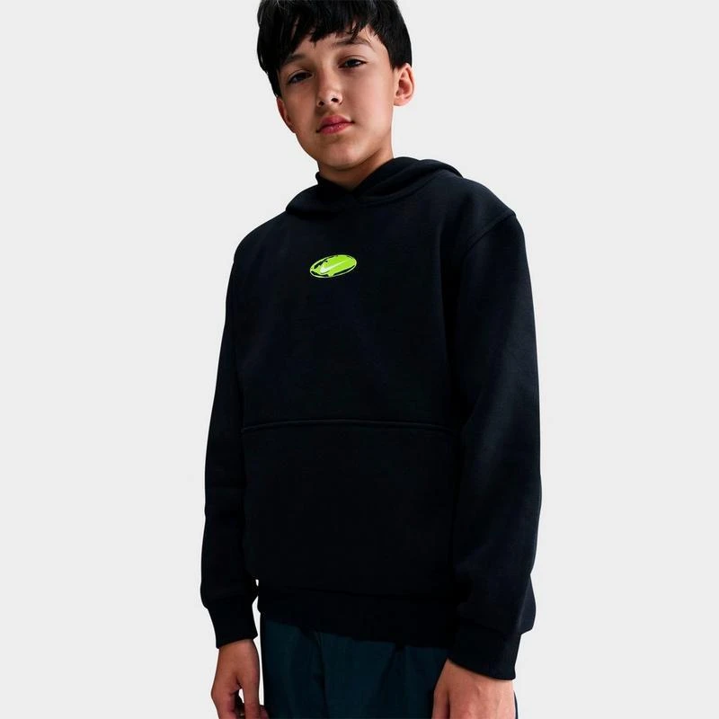 NIKE Big Kids
 Nike Sportswear Club Fleece 1972 Pullover Hoodie 3