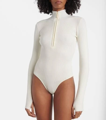 Cordova Butte wool-blend bodysuit 3