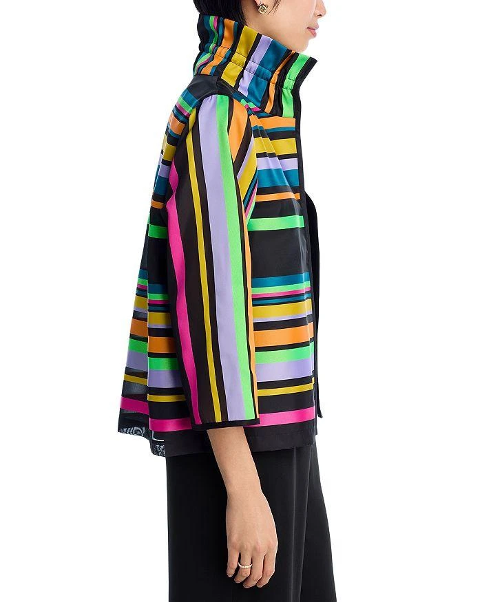 Caroline Rose Ruched Collar Jacket 5