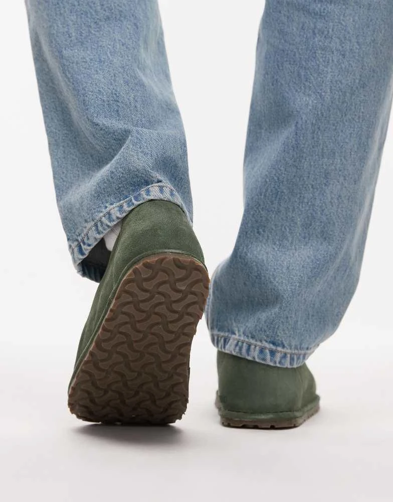 Birkenstock Birkenstock Utti Lace in thyme green suede 3