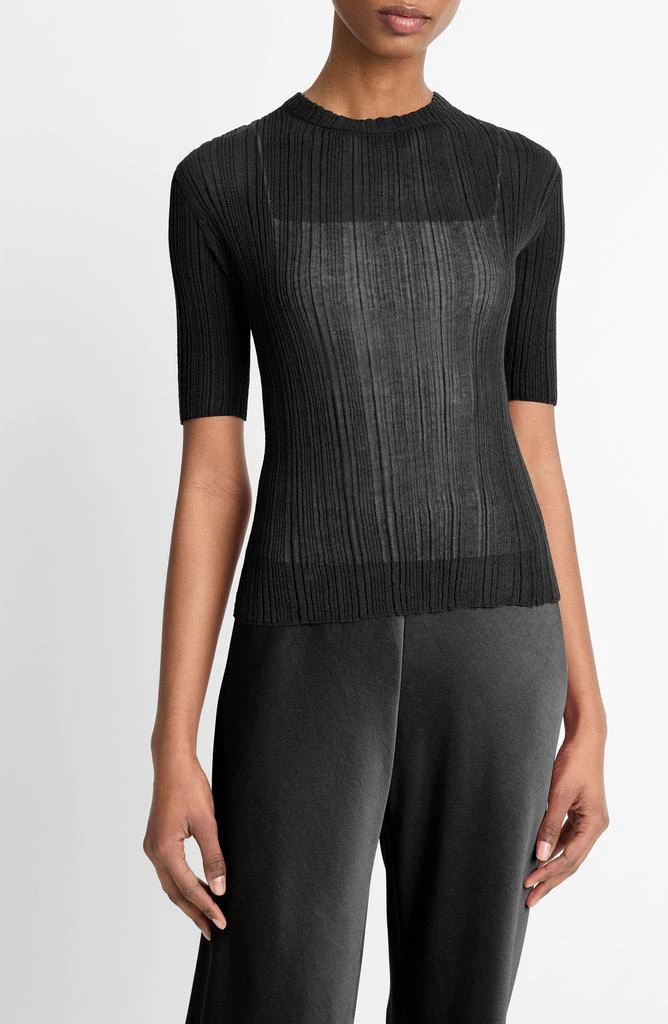 Vince Double Layer Rib Top 3