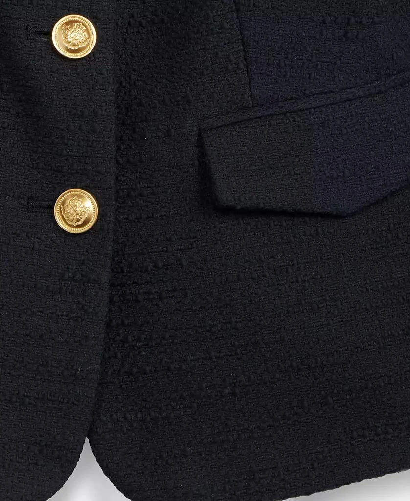 INC International Women
s Collarless Cotton Tweed Jacket, Macy
s Exclusive 5