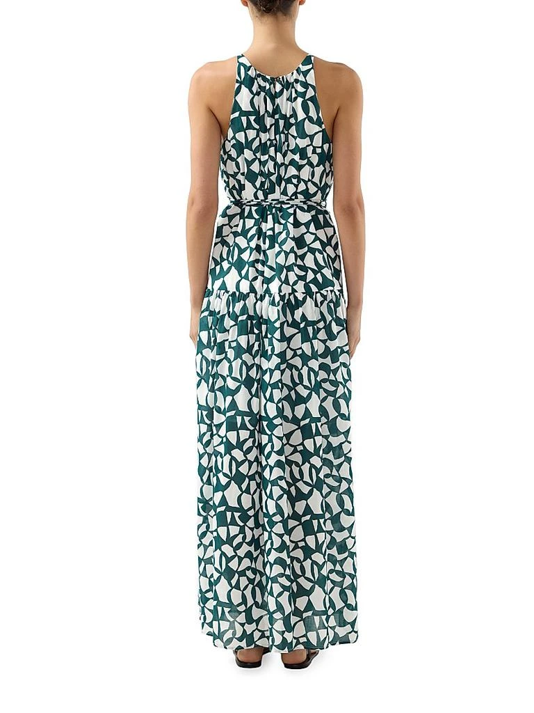 Bird & Knoll Giovanna Geometric Maxi Dress 6