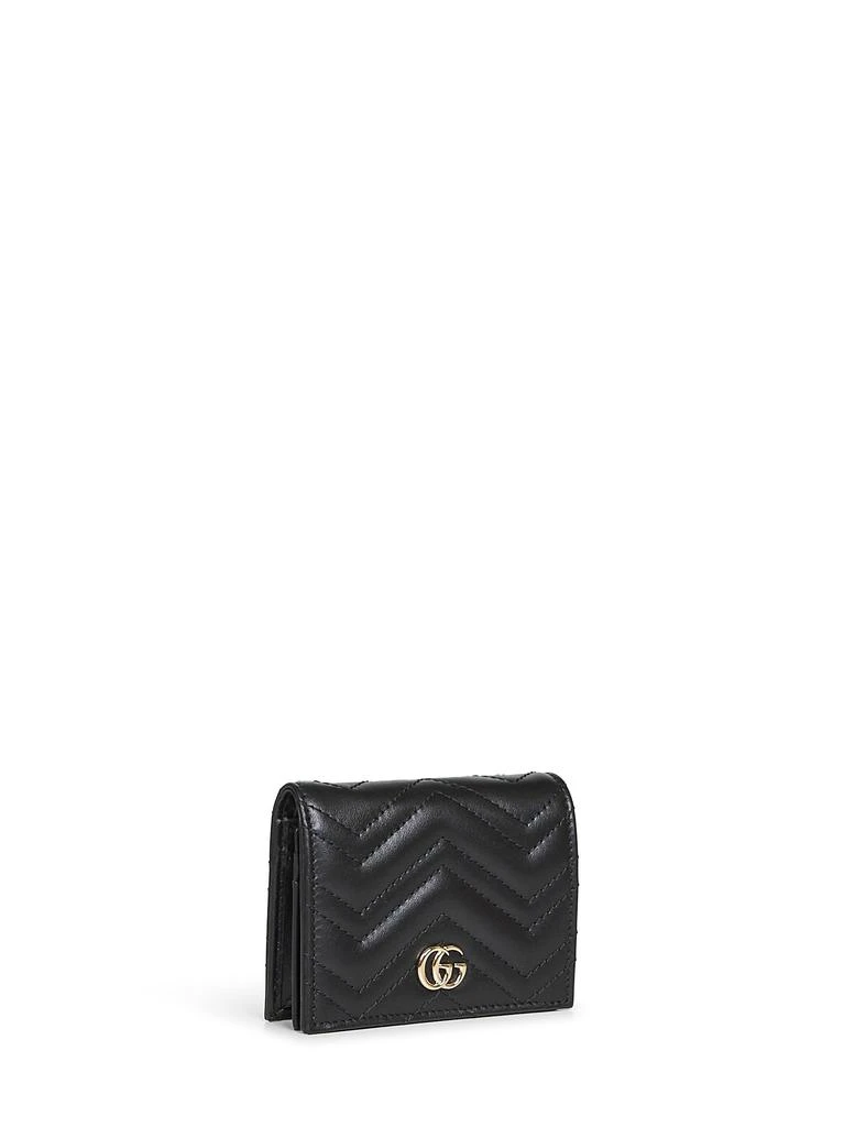 Gucci GUCCI | Black GG Marmont card case wallet | Women | PZ 2