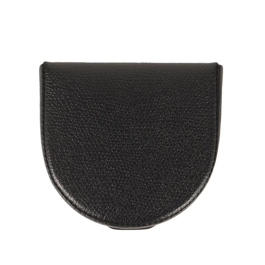 VALEXTRA Leather Coin Purse/Coin Case (Pre-Owned)