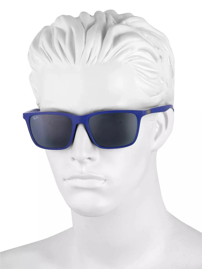 Ray-Ban RB4385 58MM Metal Sunglasses 4