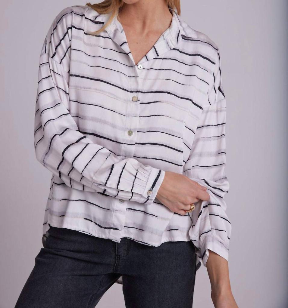 Bella Dahl Bella Dahl - LONG SLEEVE HIGH LOW HEM SHIRT