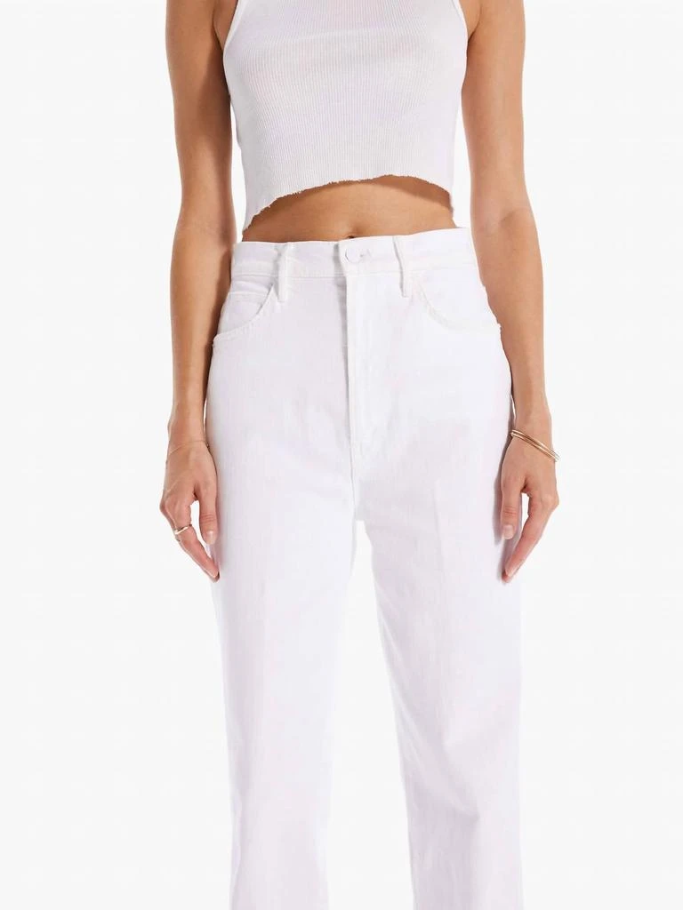 MOTHER High Waisted Tunnel Vision Ankle Jean In Totally Innocent 2