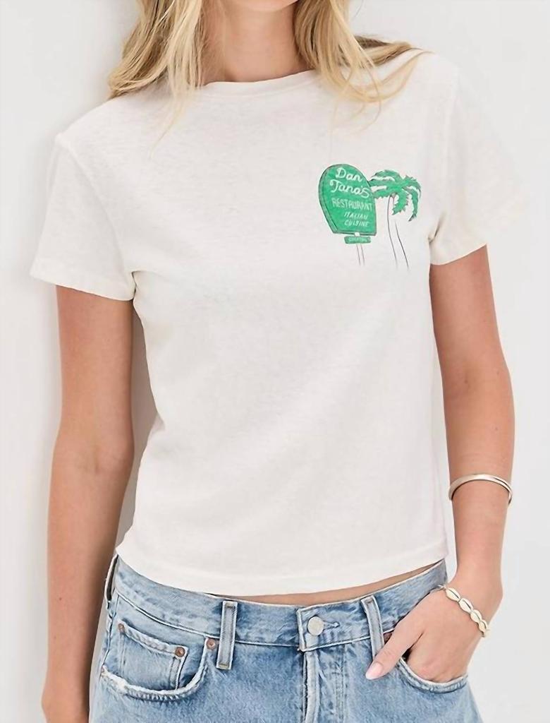 Re/Done Re/Done - CLASSIC TEE DAN TANA SIGN
