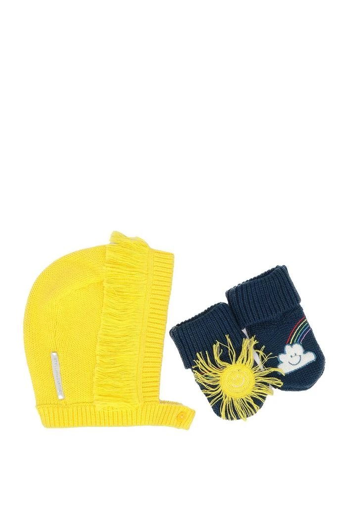 Stella McCartney Stella McCartney Kids Fringe Detailed Hat And Shoes 1