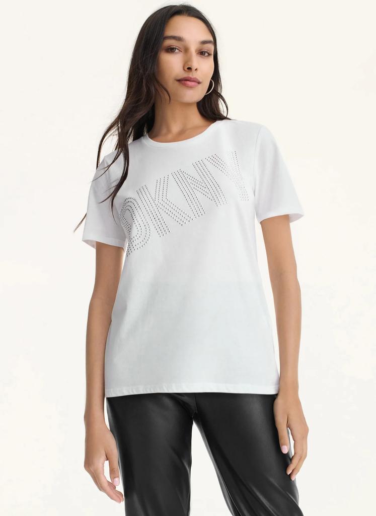 DKNY RHINESTONE TEE