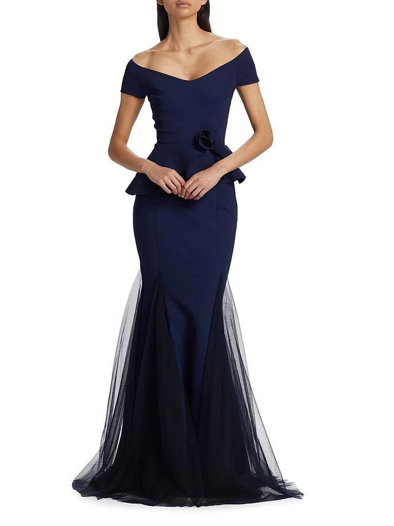 Chiara Boni Lady Illusion Tulle Gown 2