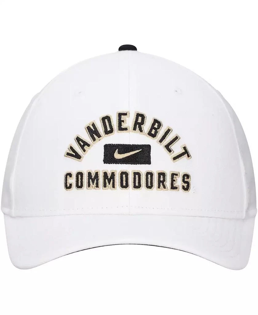 NIKE Men's White Vanderbilt Commodores Rise Flex Hat 4
