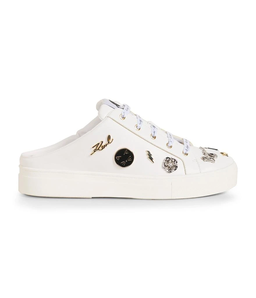 Karl Lagerfeld Paris CORDELIA LEATHER SNEAKER MULE 4