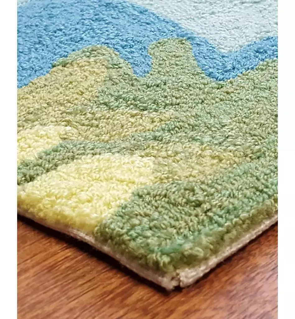 Liora Manne
 Ravella 2275 Ocean View Blue 5
 Indoor/Outdoor Round Area Rug 4