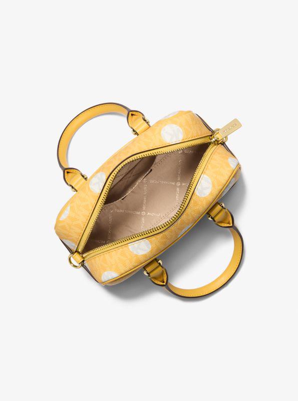 Michael Kors Thompson Extra-Small Polka Dot Signature Logo Satchel