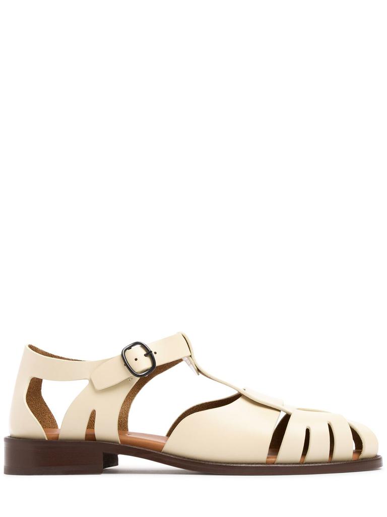 Hereu 20mm Pesca Leather Sandals