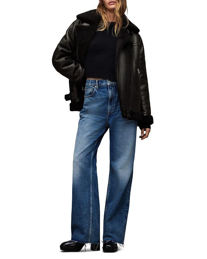 ALL SAINTS Sola Shearling Coat 3