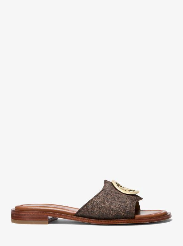 Michael Kors Hannah Signature Logo Slide Sandal 2