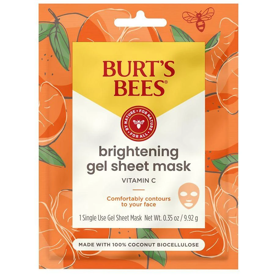 Burt's Bees Brightening Gel Sheet Mask With Vitamin C 1