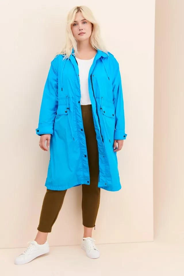 Avec Les Filles Avec Les Filles Slouchy Bright Rain Jacket 4