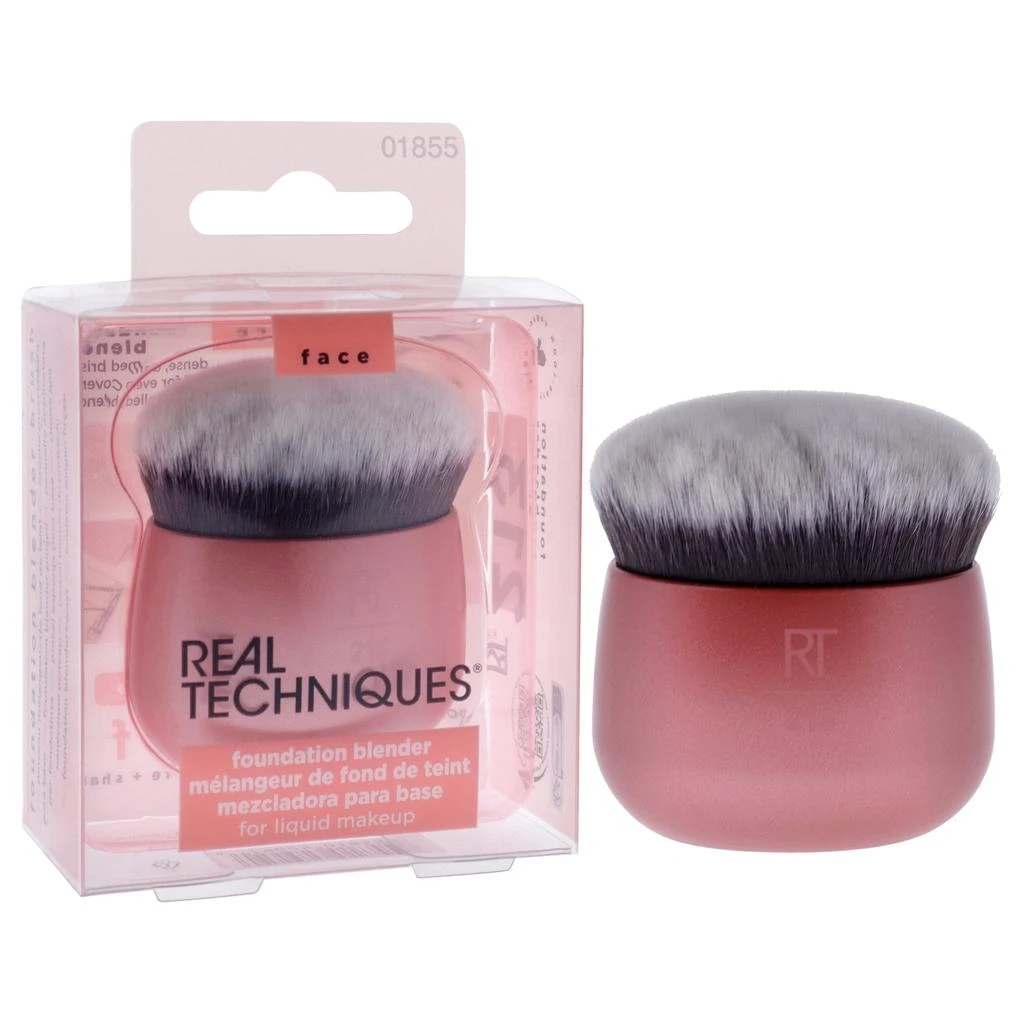Real Techniques Foundation Blender for Liquid Makeup - 213 by Real Techniques for Women - 1 Pc Brush 3