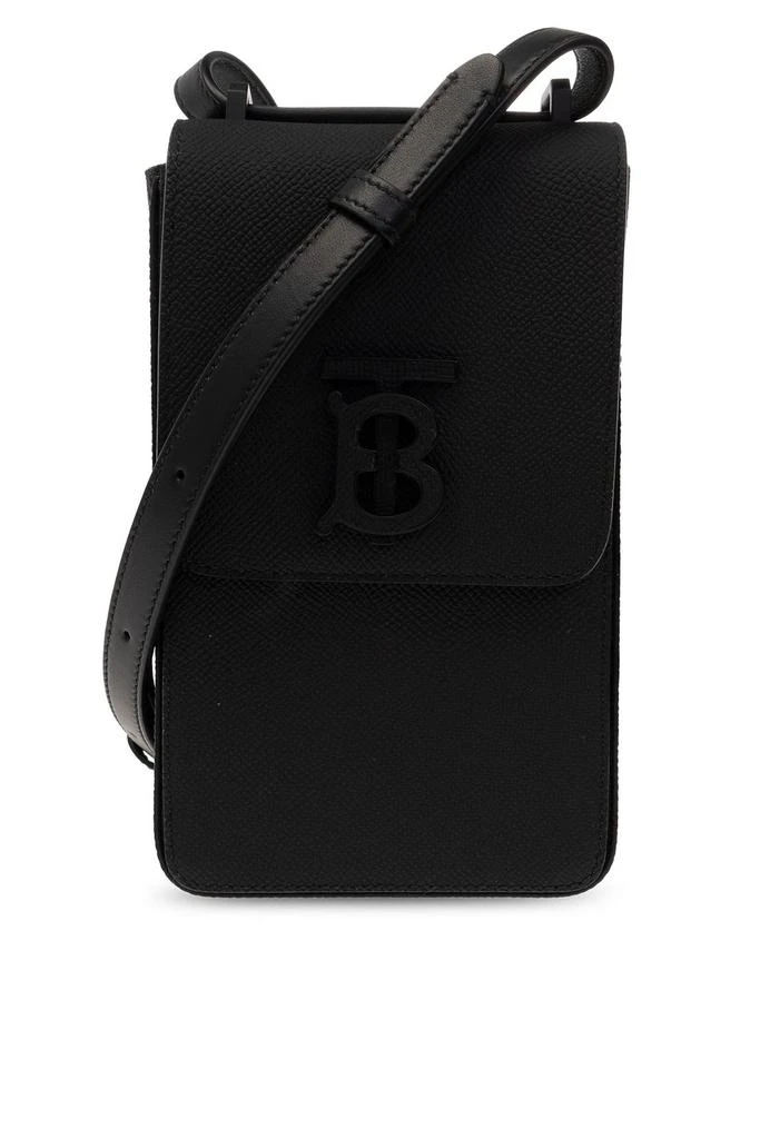 Burberry Burberry Logo Plaque Strapped Phone Holder 1