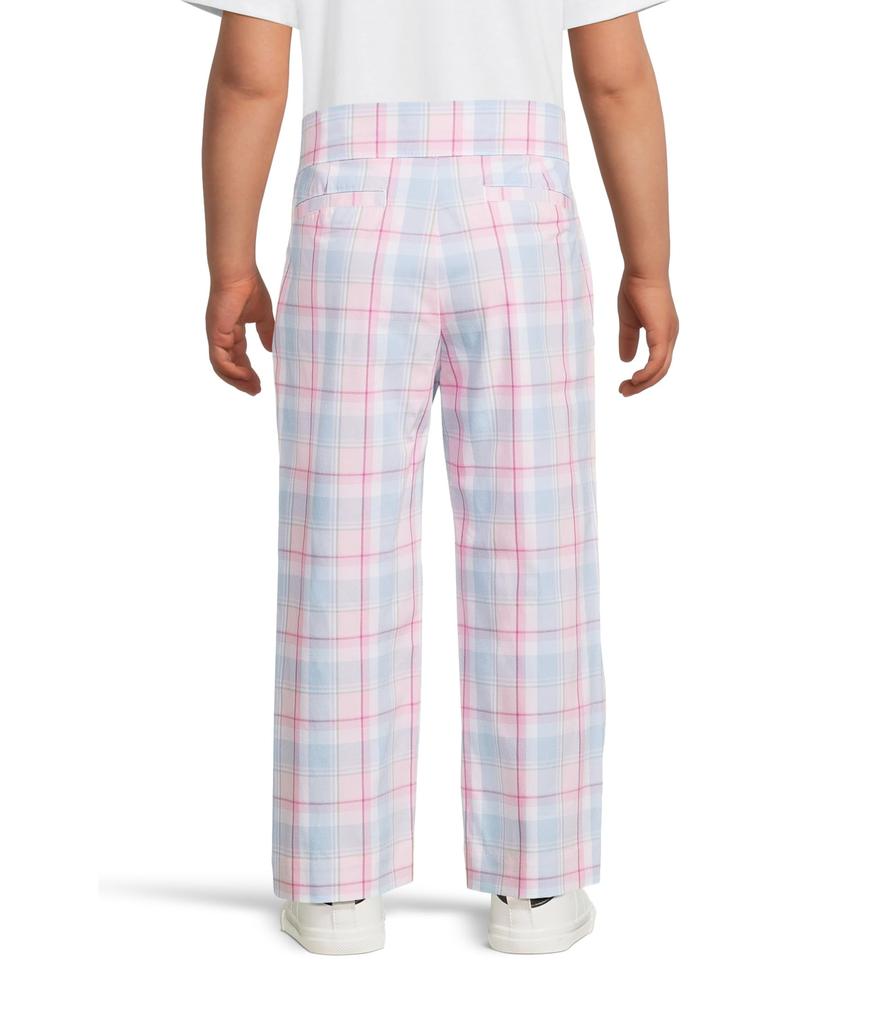Janie and Jack Madras Plaid Cropped Pants (Toddler/Little Kid/Big Kid)