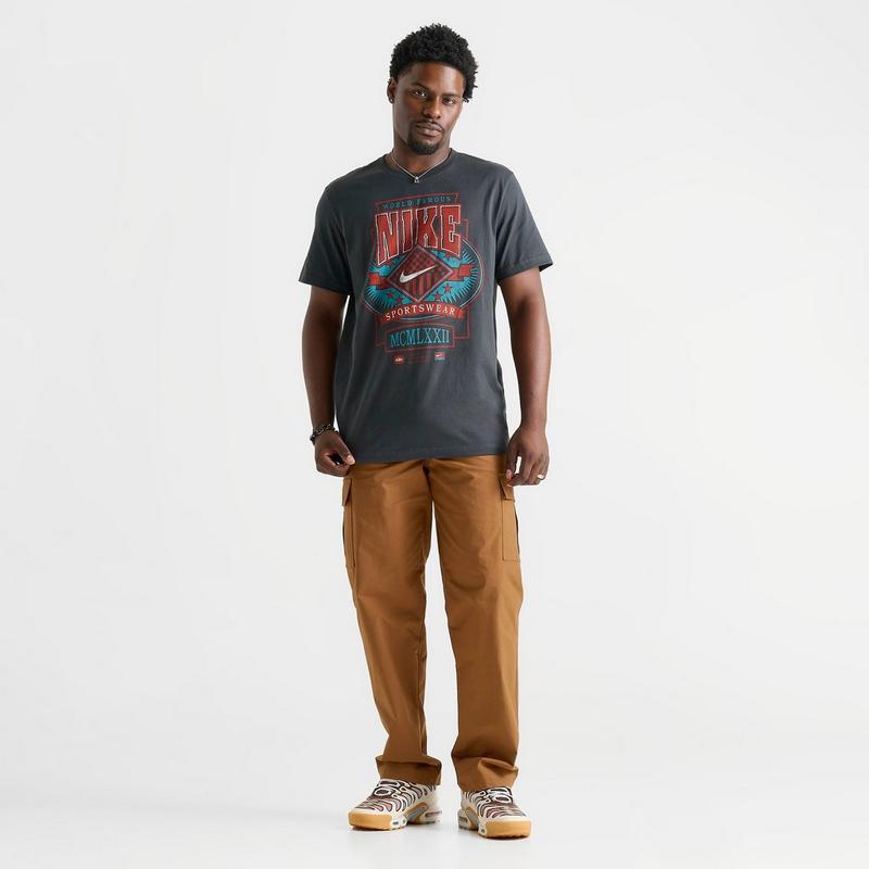 NIKE Men's Nike Sportswear World Famous Vintage Graphic T-Shirt