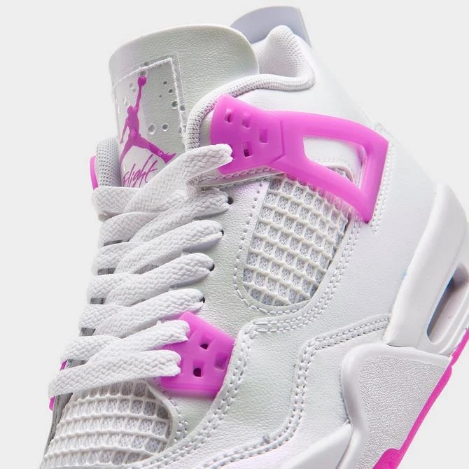 Jordan Girls' Big Kids' Jordan Retro 4 Basketball Shoes 3