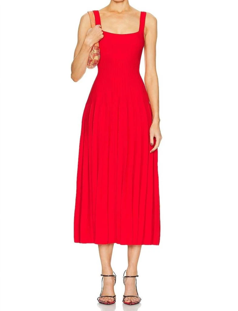 white christmas dresses Staud Ellison Dress main image 0